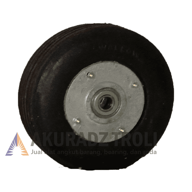 gambar Roda Ban Karet Full Troli 10 inch (10") ke-1