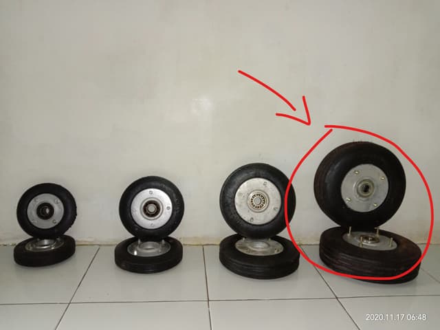 gambar Roda Ban Karet Full Troli 10 inch (10") ke-2