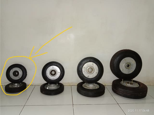 gambar Roda Ban Karet Full Troli 6 inch (6") ke-2