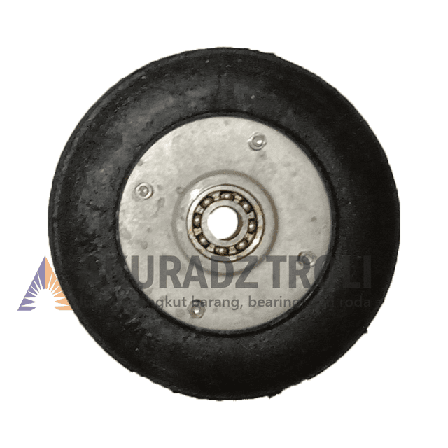 gambar Roda Ban Karet Full Troli 8 inch (8") ke-1