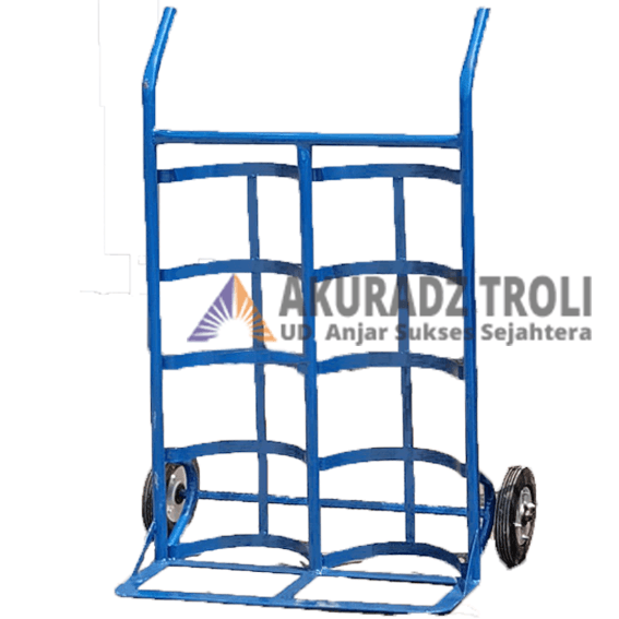 gambar Troli Gas Nitrogen Double Lengkung T130 - Jumbo ke-1