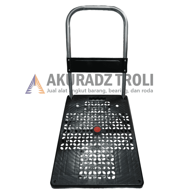 gambar Troli Lipat PVC Roda 4 P55/150kg - Kecil ke-1