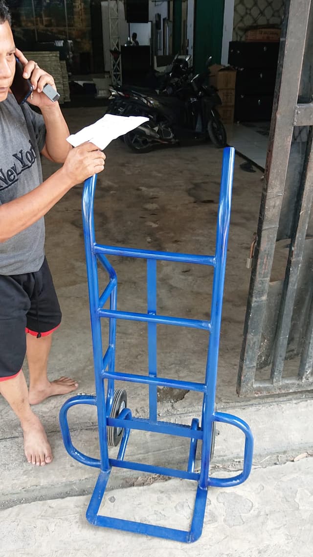 gambar Troli Barang Lurus T127 - Besar ke-3