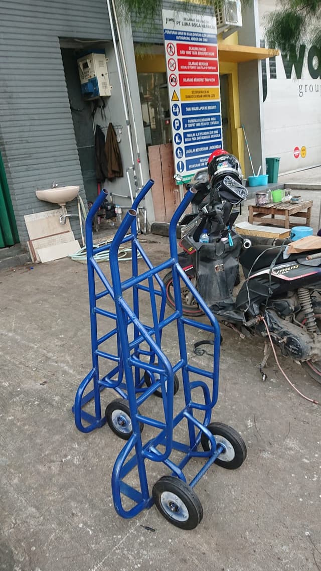 gambar Troli Barang Lurus T127 - Besar ke-4