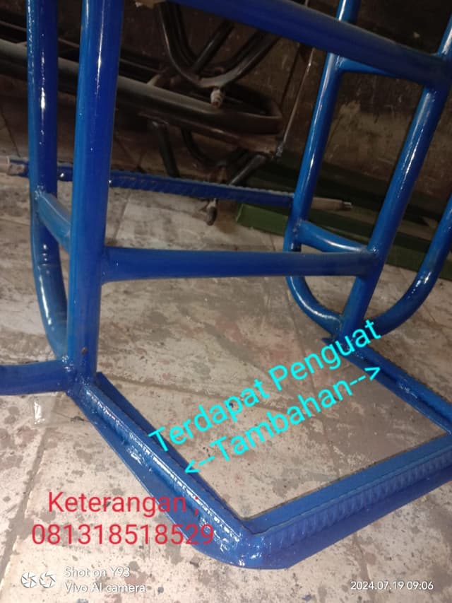 gambar Troli Barang Lurus T155 - Jumbo ke-6