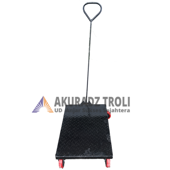 Troli Barang Tarik Roda 4/P70 - Sedang - gambar 1